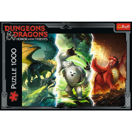 Trefl Puzzle Dungeons And Dragons Monster 1000 Teile