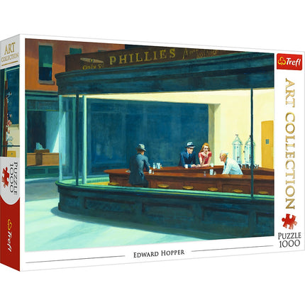 Trefl Puzzle Nighthawks, 1000 Teile
