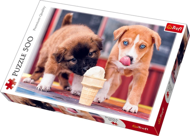 Trefl Puzzle Welpen 500 Teile