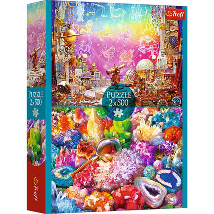 Trefl Puzzle Set Cosmos And Crystals, 2X500 Pcs