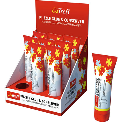 Lepidlo a konzervér na puzzle Trefl, 70 ml