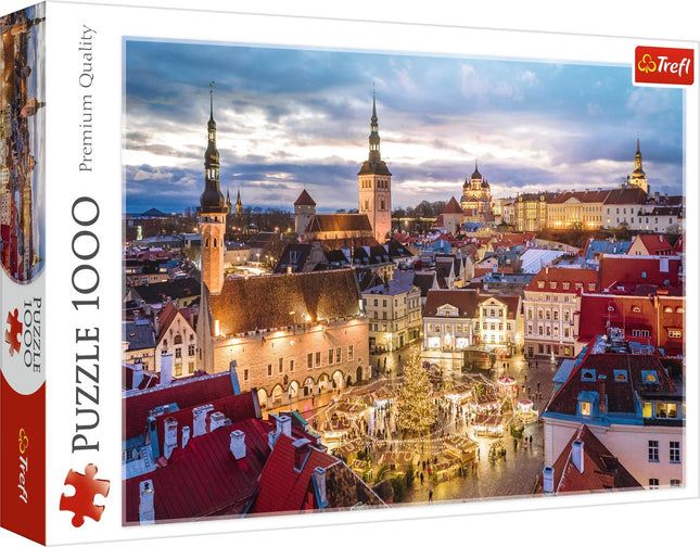 Trefl Puzzle Tallinn Rathausplatz 1000 Teile