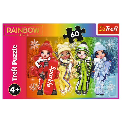 Trefl Rainbow High Puzzle , 60 Pcs