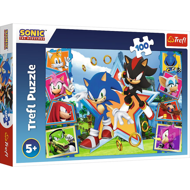 Trefl Sonic Puzzle, 100 Teile