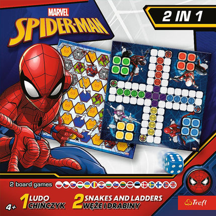 Trefl Spider-Man Brettspiel 2 in 1