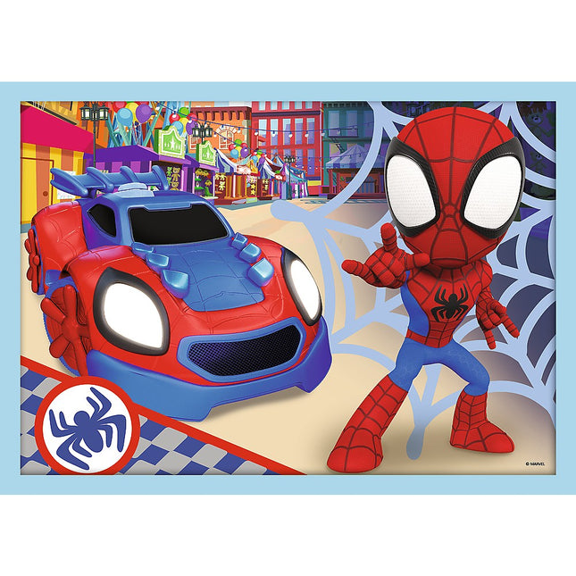 Trefl Spider-Man Puzzle-Set 4in1 Spidey