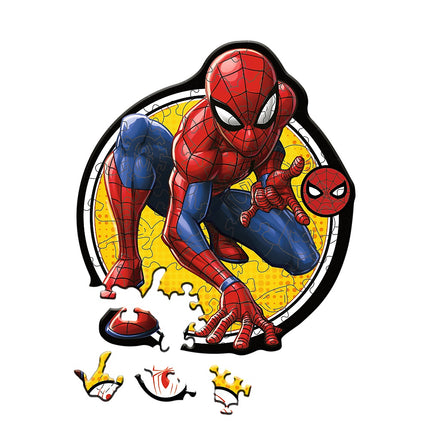 Dřevěné puzzle Trefl Spiderman 50 dílků