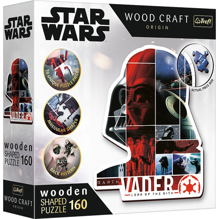 Trefl Star Wars Holzpuzzle Darth Vader 160 Teile