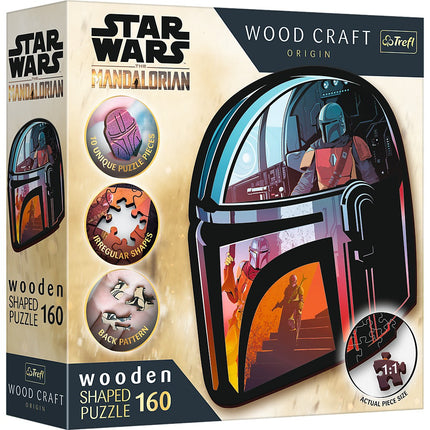 Trefl Star Wars Holzpuzzle Mandalorian 160 Teile