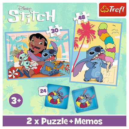 Trefl Stitch Puzzle-Set 30+48+M24