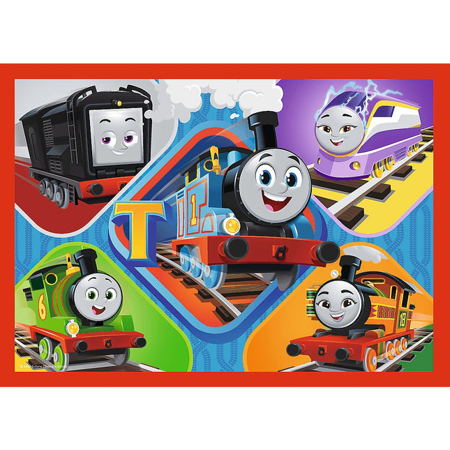 Trefl Thomas & seine Freunde Puzzle 4 in 1 Set Thomas