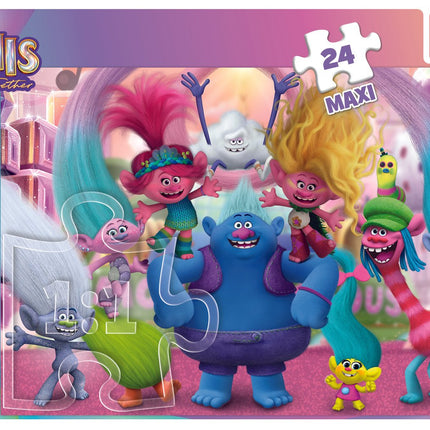 Trefl Trolls Maxi Puzzle, 24 Pcs