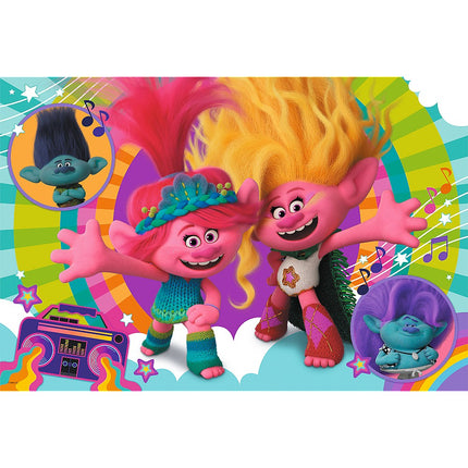 Trefl Trolls Super Maxi Puzzle, 24 Teile