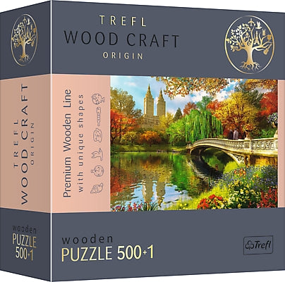 Trefl Wooden Puzzle Central Park Manhattan New York 500+1 Pcs