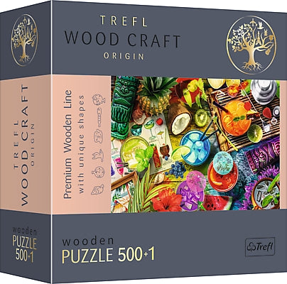 Trefl Holzpuzzle Bunte Cocktails 500+1 Teile