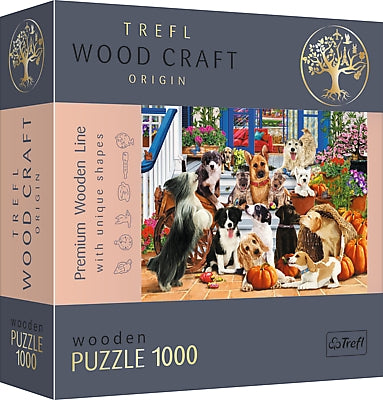 Trefl Holzpuzzle Hunde-Freundschaft 1000 Teile