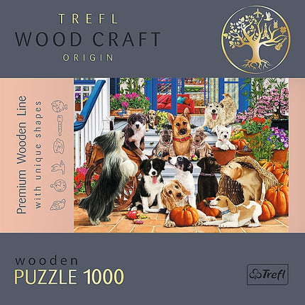 Trefl Holzpuzzle Hunde-Freundschaft 1000 Teile