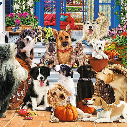 Trefl Holzpuzzle Hunde-Freundschaft 1000 Teile