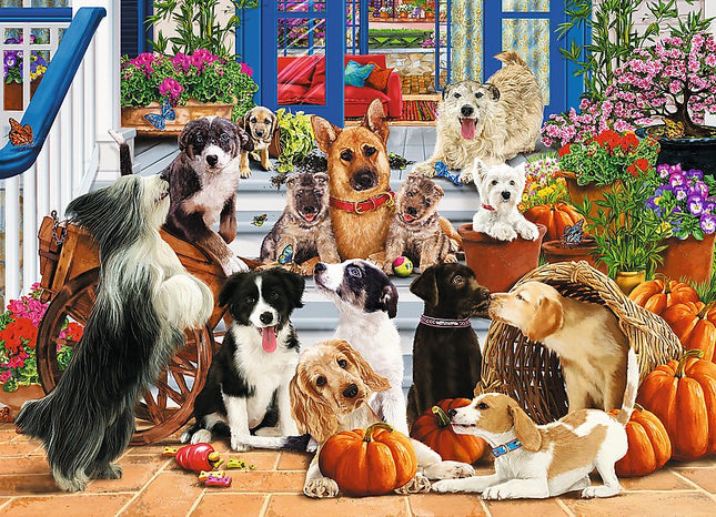 Trefl Holzpuzzle Hunde-Freundschaft 1000 Teile