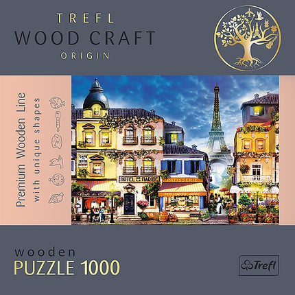 Trefl Houten Puzzel French Alley 1000 Stuks