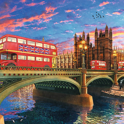 Trefl Holzpuzzle Palace Of Westminster Big Ben London 500+1 Teile