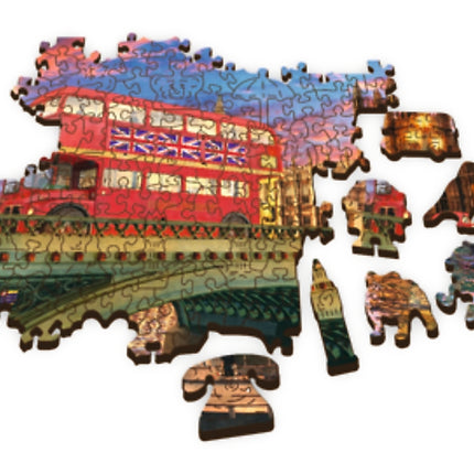 Trefl Holzpuzzle Palace Of Westminster Big Ben London 500+1 Teile