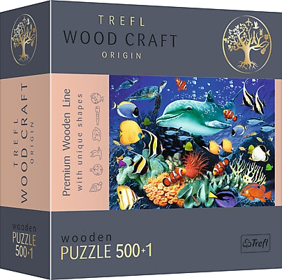 Trefl Holzpuzzle Sea Life 500+1 Teile