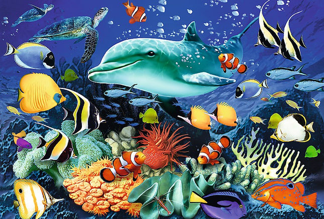 Trefl Holzpuzzle Sea Life 500+1 Teile