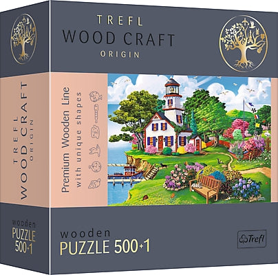 Trefl Holzpuzzle Sommerparadies 500+1 Teile