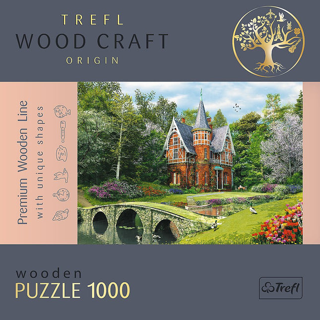 Trefl Holzpuzzle Viktorianisches Haus 1000 Teile