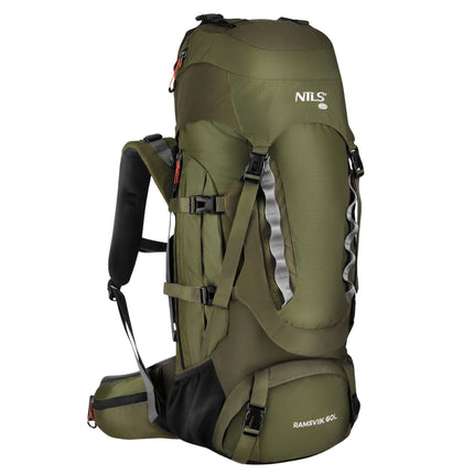Trekkingrucksack 60L mit verstellbarer Rückenlänge
