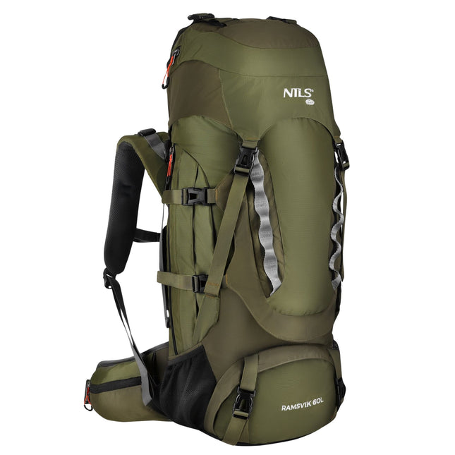 Trekkingrucksack 60L mit verstellbarer Rückenlänge