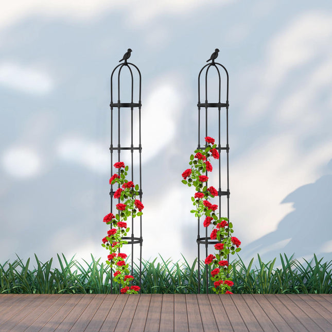 Rankgitter 188 cm 2er Set