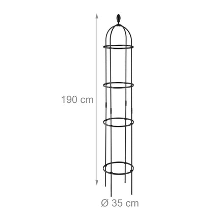 Trellis 190 cm, set of 2