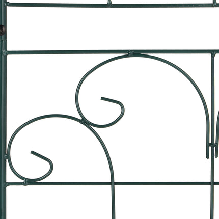 Rankgitter 220 cm 2er Set grün