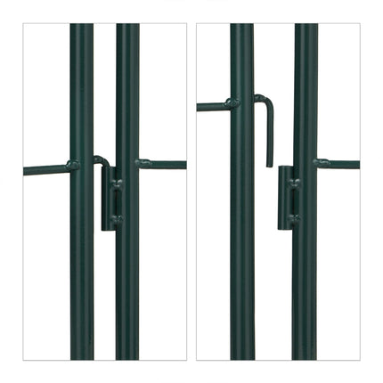 Rankgitter 220 cm 2er Set grün