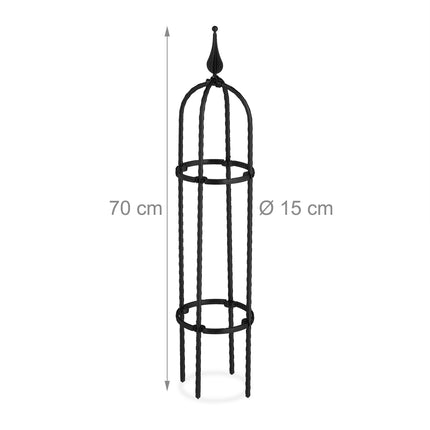 Treillis 70 cm, lot de 2