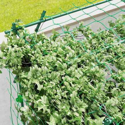 Gartenspalier aus Edelstahl – Dreieckig, 223x223x223 cm