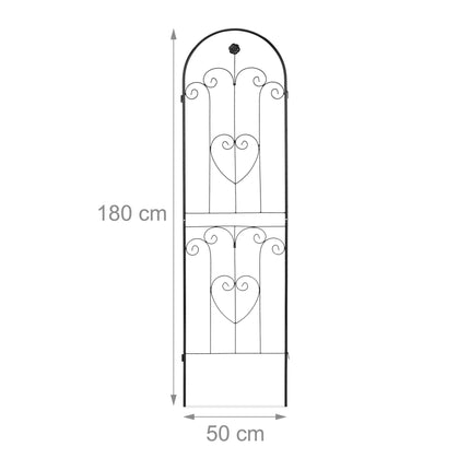 Rankgitter Metall 2er Set