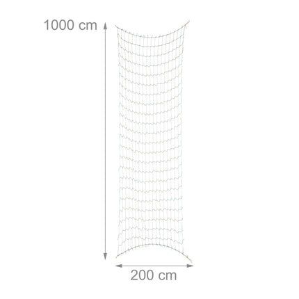 Ranknetz 200 x 1000 cm