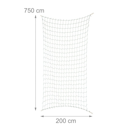 Ranknetz 200 x 750 cm