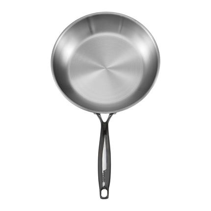 Tri-Ply Stainless Steel Frying Pan Set, 8–12 in, Induction Safe