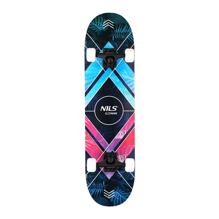 Skateboard Triangel, odolná deska, hladká kolečka