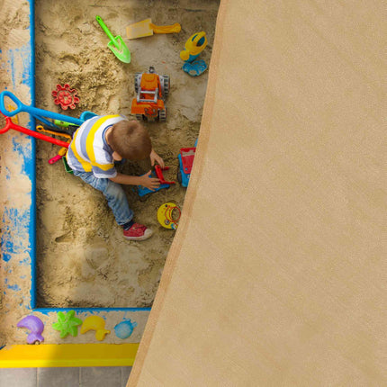 Trojúhelníková stínící plachta HDPE – UV ochrana, odolná vůči povětrnosti