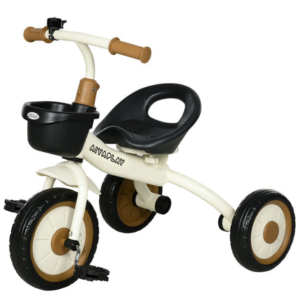 Tricycle for children, adjustable seat and basket, 2-5 years