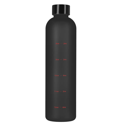 Tritan Water Bottle, Black, Leak-Proof, 1L