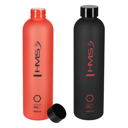 Tritan Water Bottle, Black, Leak-Proof, 1L