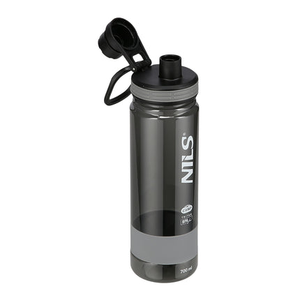 Tritan-Trinkflasche, Grau, 700ml