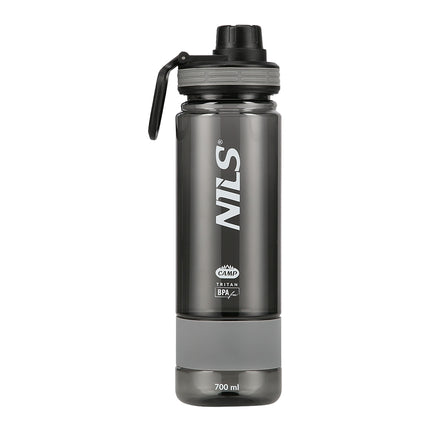 Tritan-Trinkflasche, Grau, 700ml