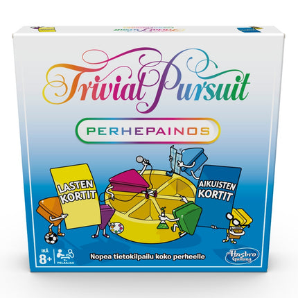 Desková hra Trivial Pursuit rodinná edice (ve finštině)